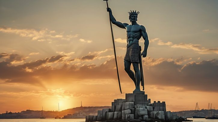 ancient statue s true appearance