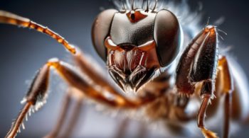 ant facial features detailed