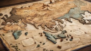 historic trade route network