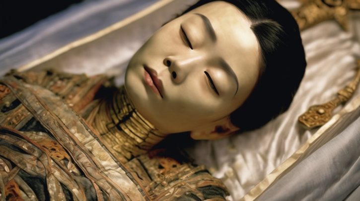 perfectly preserved ancient mummy